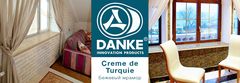 Подоконник премиум класса Данке в цвете Creme de Turquie